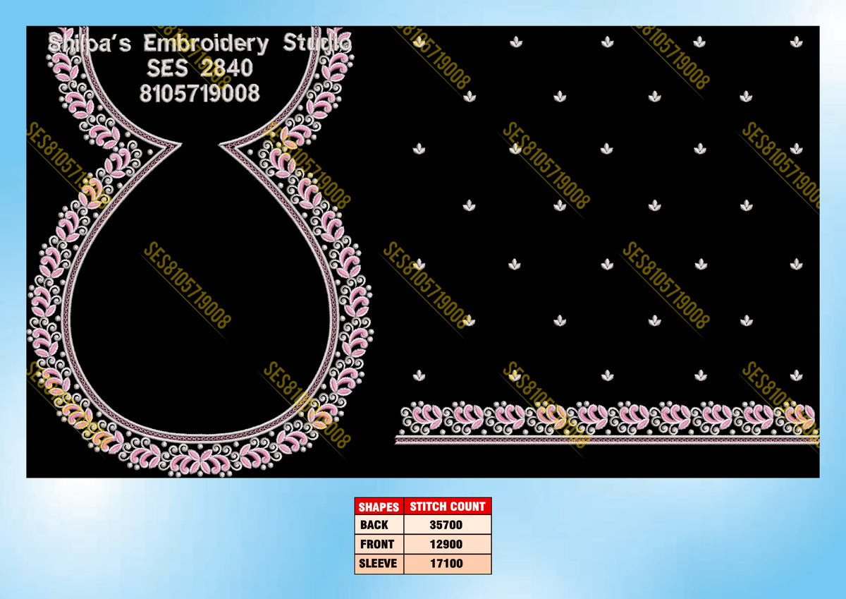 Embroidery Designs 2801-2900 Series