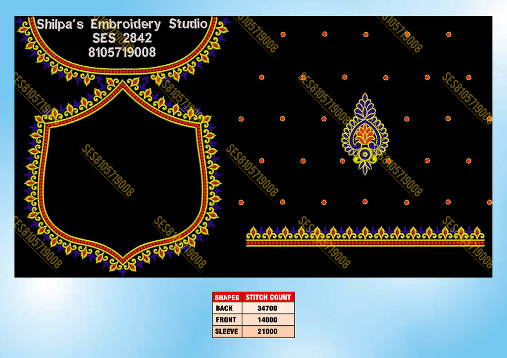 Embroidery Designs 2801-2900 Series