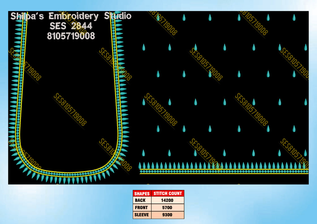 Embroidery Designs 2801-2900 Series