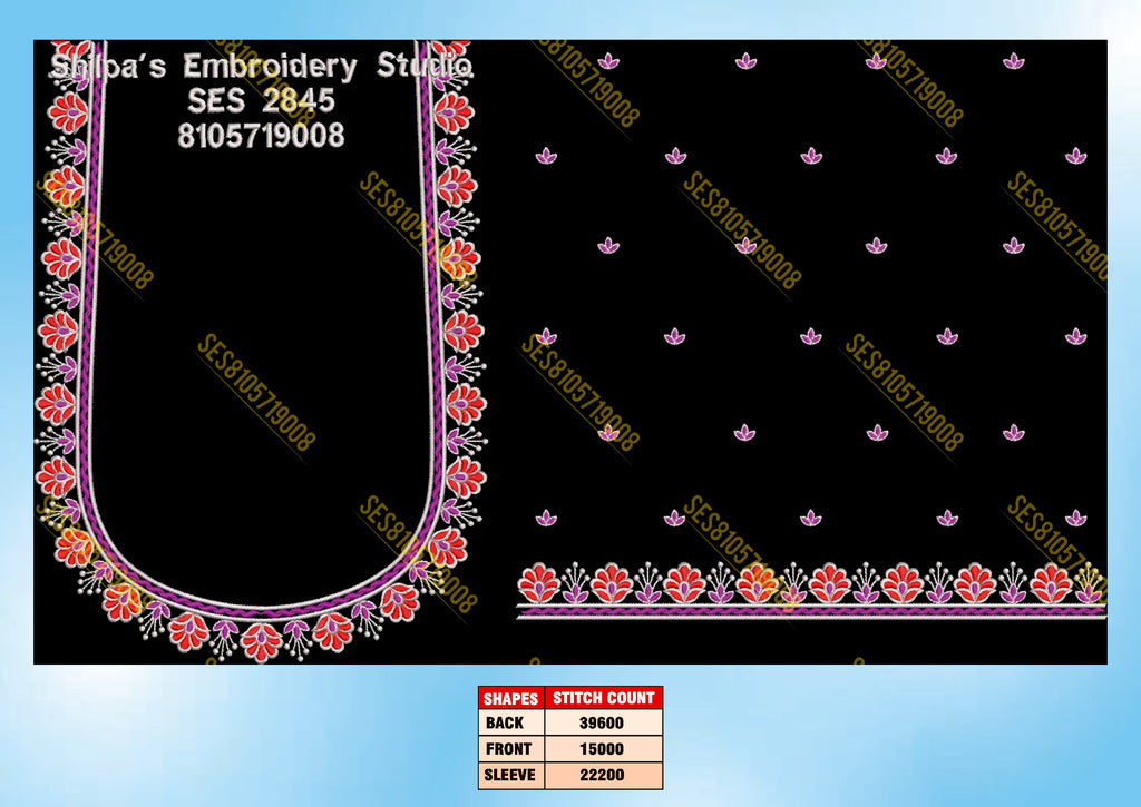 Embroidery Designs 2801-2900 Series