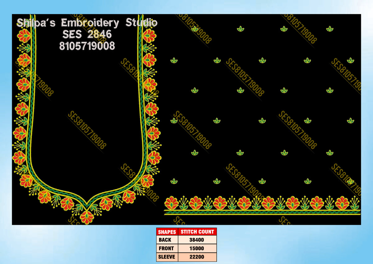 Embroidery Designs 2801-2900 Series