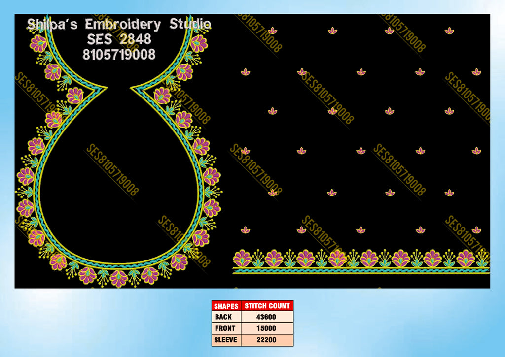 Embroidery Designs 2801-2900 Series