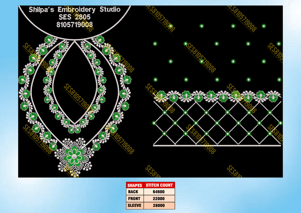 Embroidery Designs 2801-2900 Series
