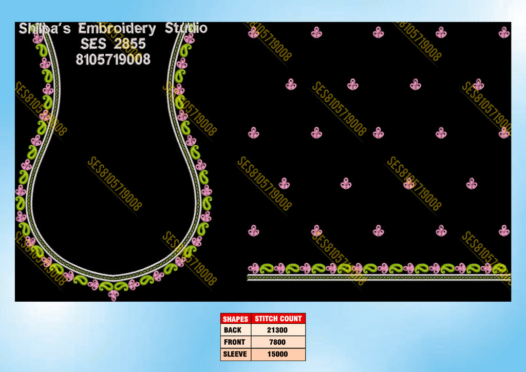 Embroidery Designs 2801-2900 Series