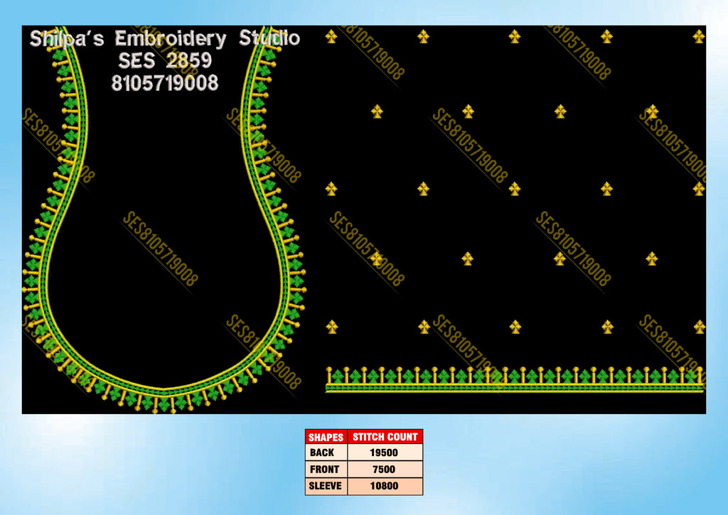 Embroidery Designs 2801-2900 Series