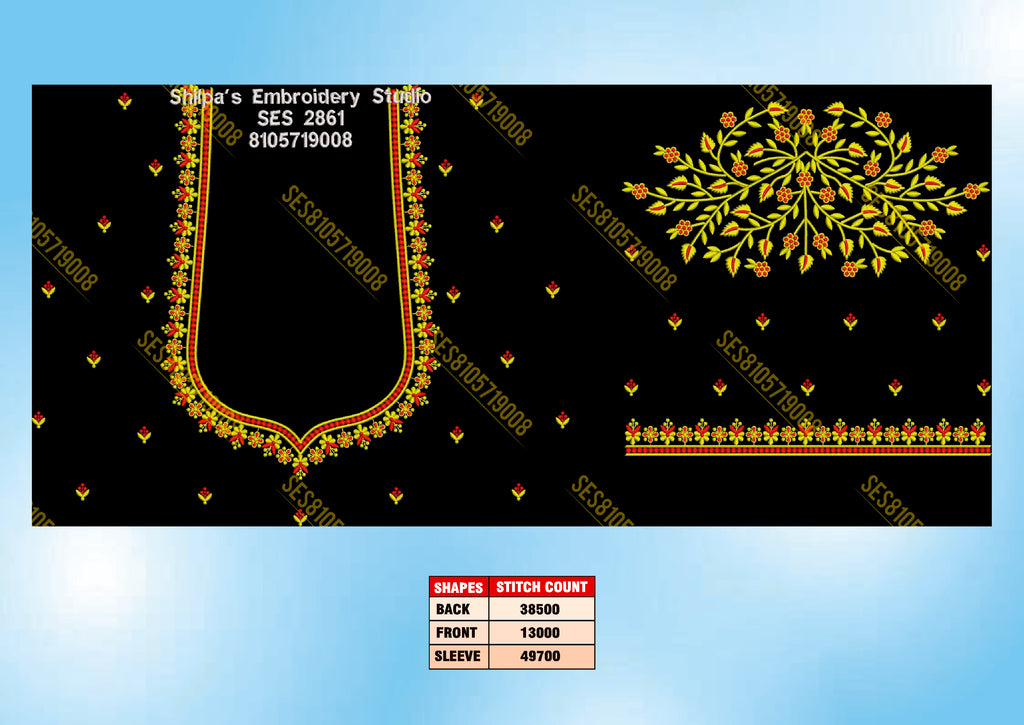 Embroidery Designs 2801-2900 Series