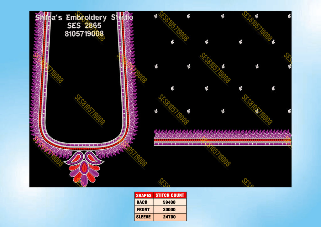 Embroidery Designs 2801-2900 Series