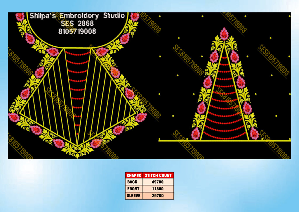 Embroidery Designs 2801-2900 Series