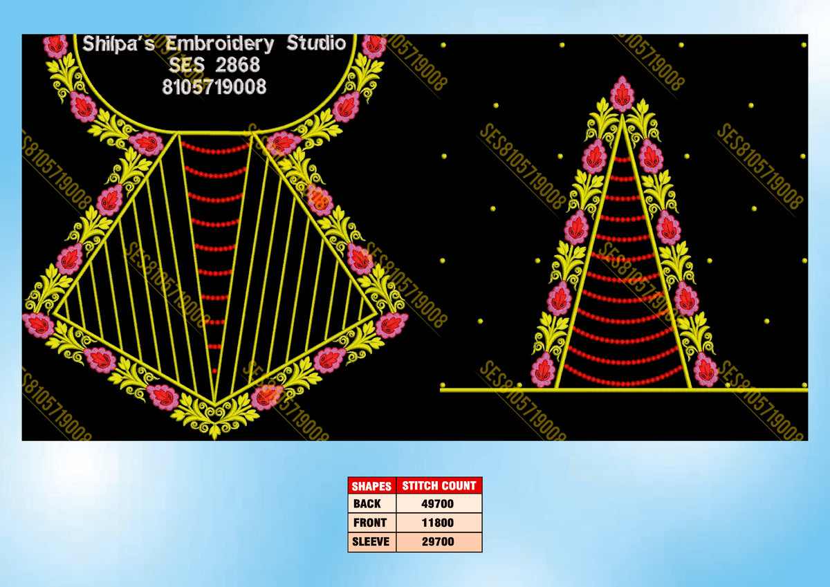 Embroidery Designs 2801-2900 Series