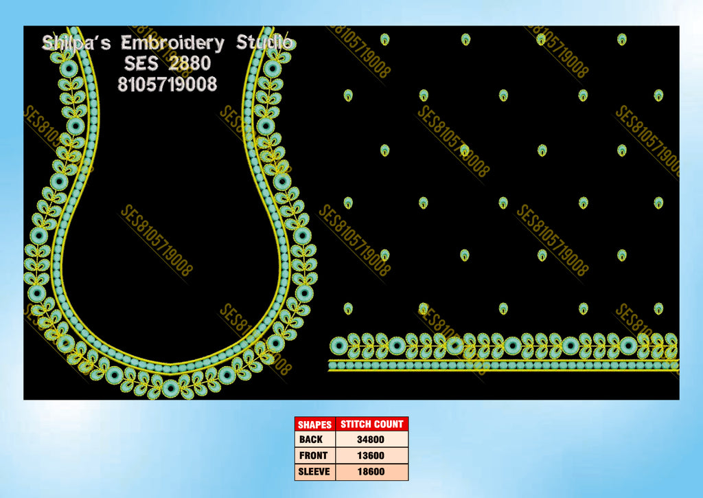 Embroidery Designs 2801-2900 Series
