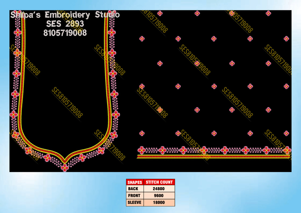 Embroidery Designs 2801-2900 Series
