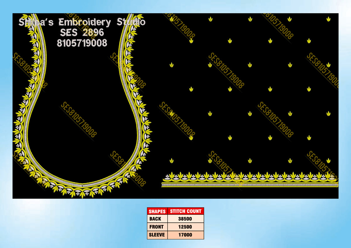 Embroidery Designs 2801-2900 Series