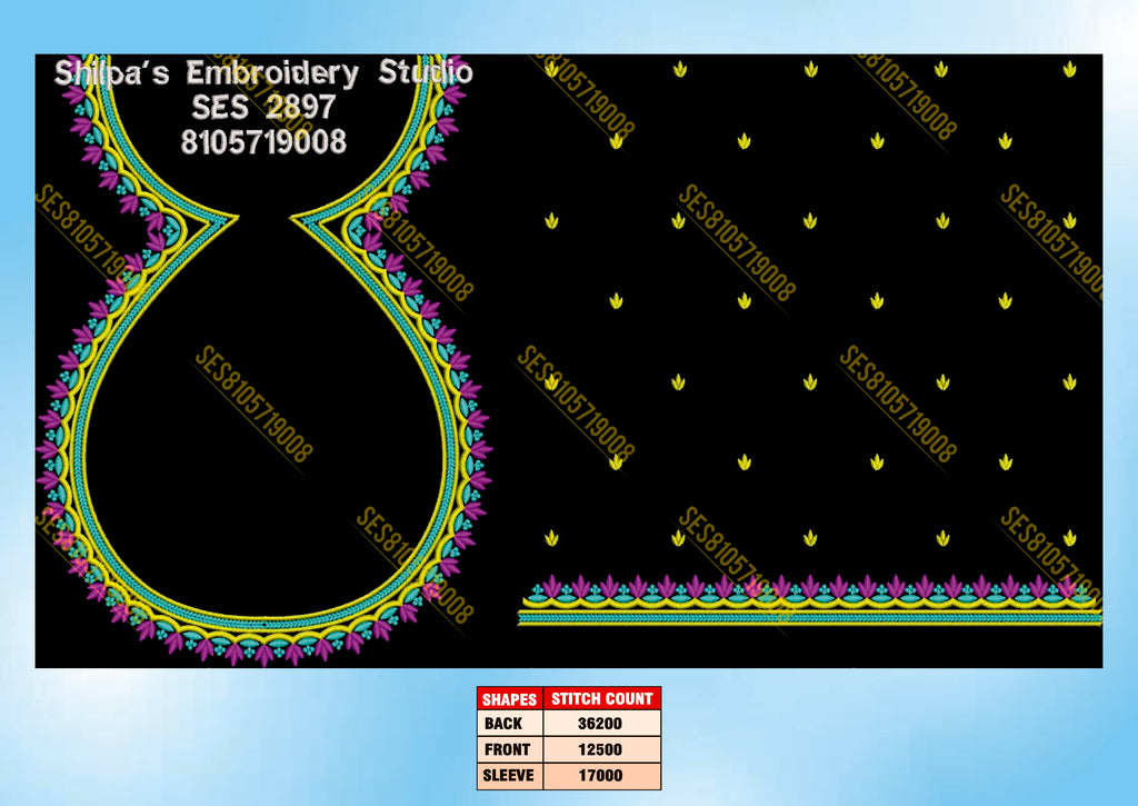 Embroidery Designs 2801-2900 Series