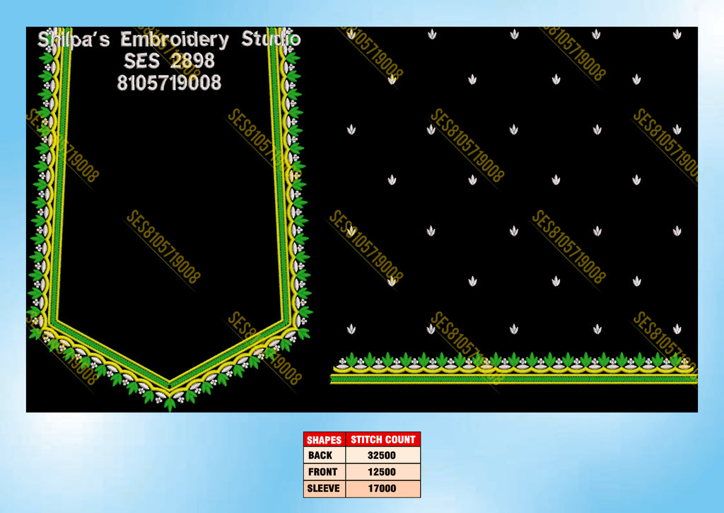 Embroidery Designs 2801-2900 Series