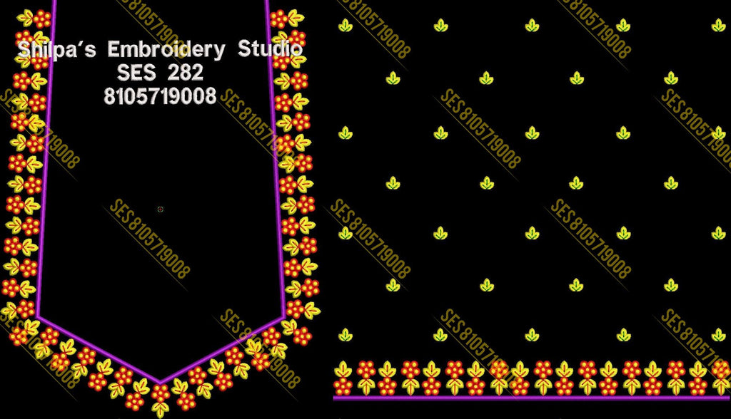 Embroidery Designs 201-300 Series