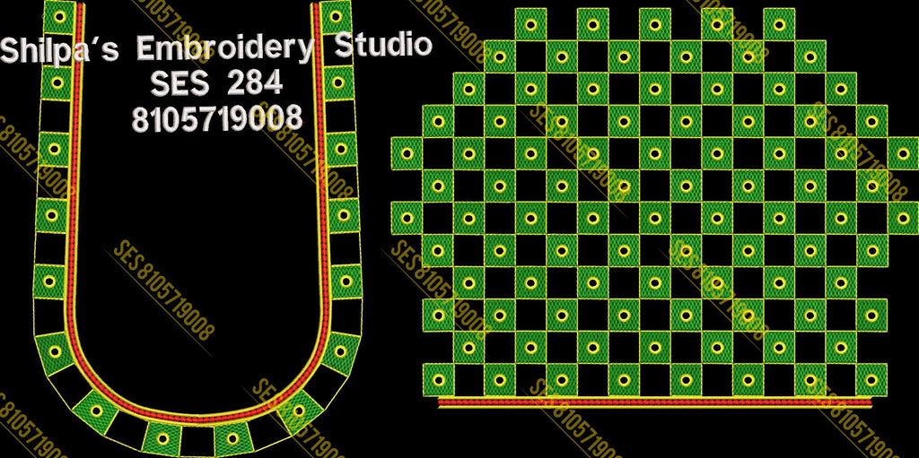 Embroidery Designs 201-300 Series