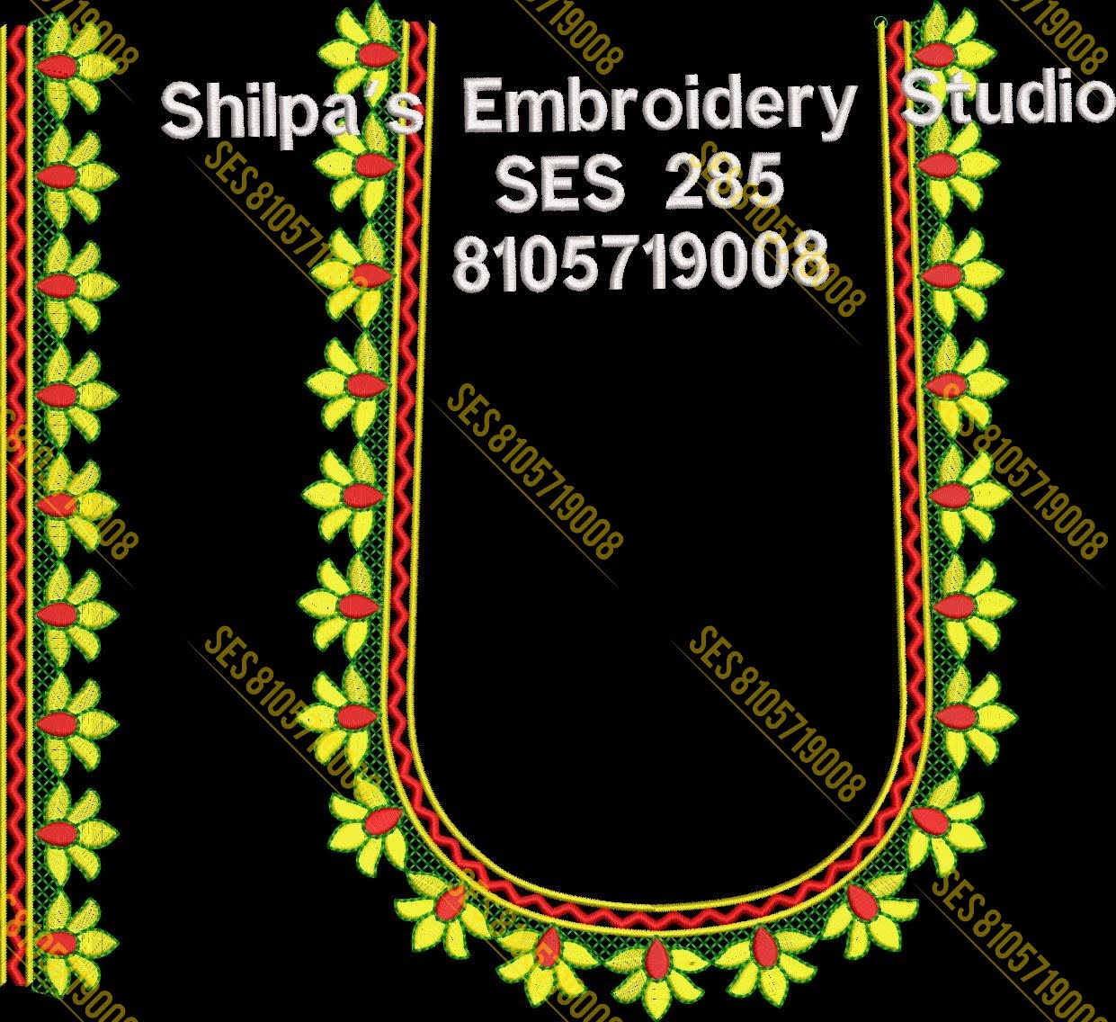 Embroidery Designs 201-300 Series