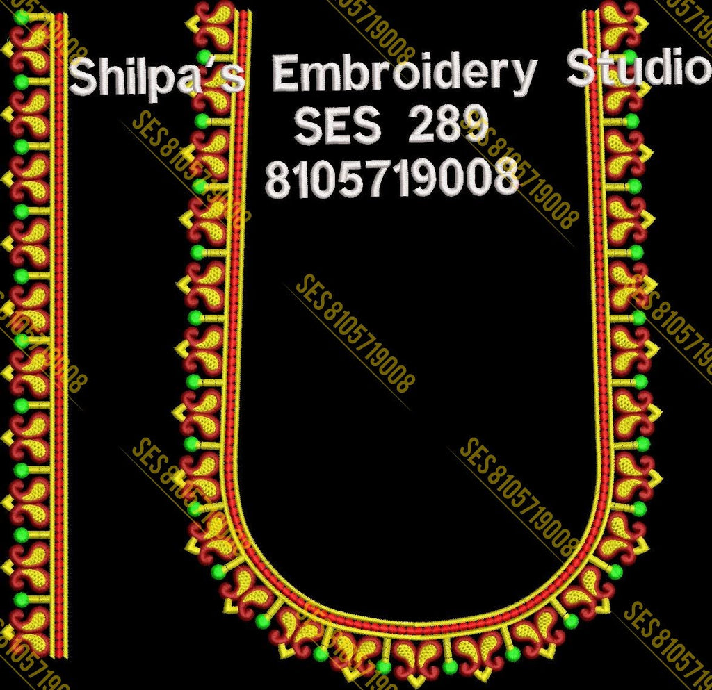 Embroidery Designs 201-300 Series