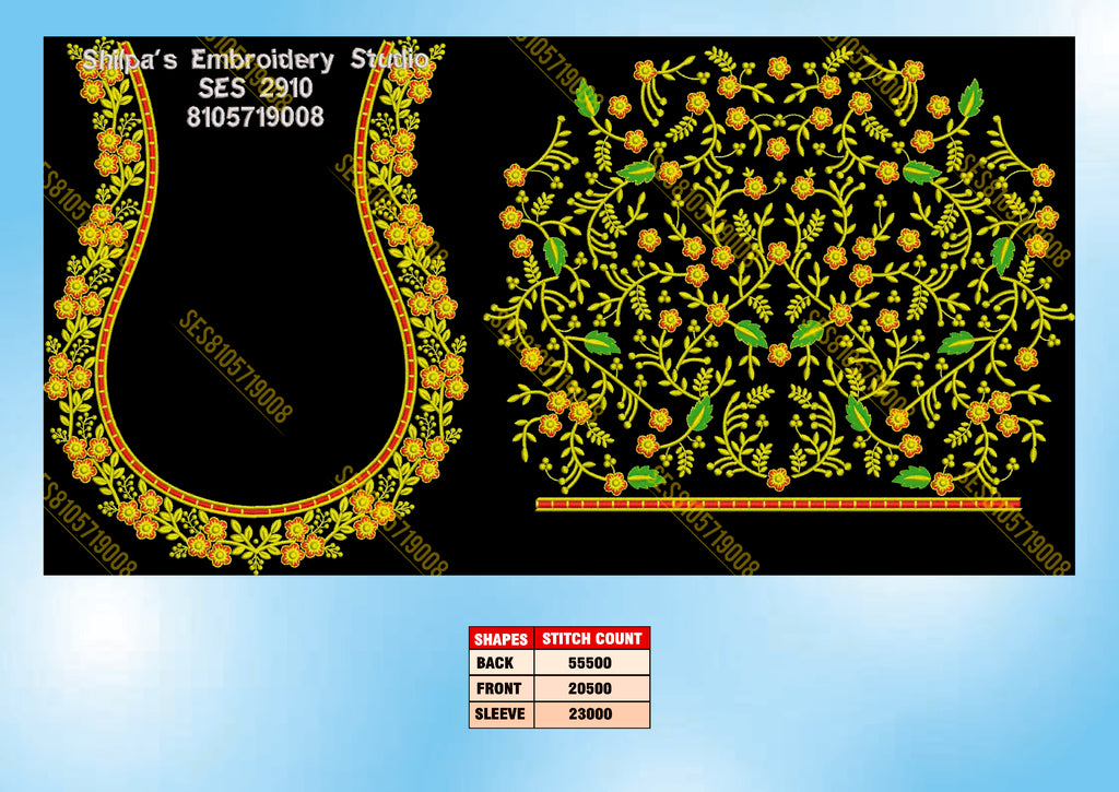 Embroidery Designs 2901-3000 Series