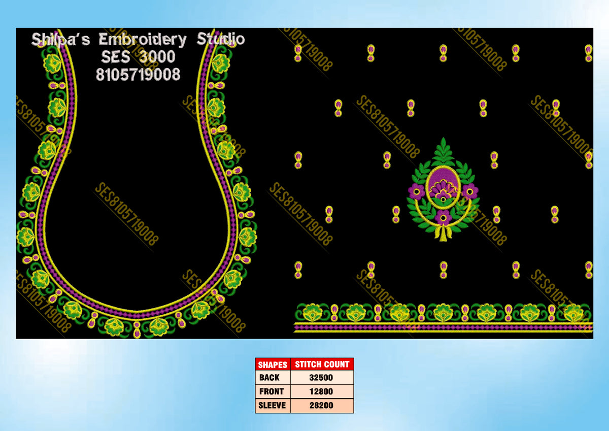Embroidery Designs 2901-3000 Series