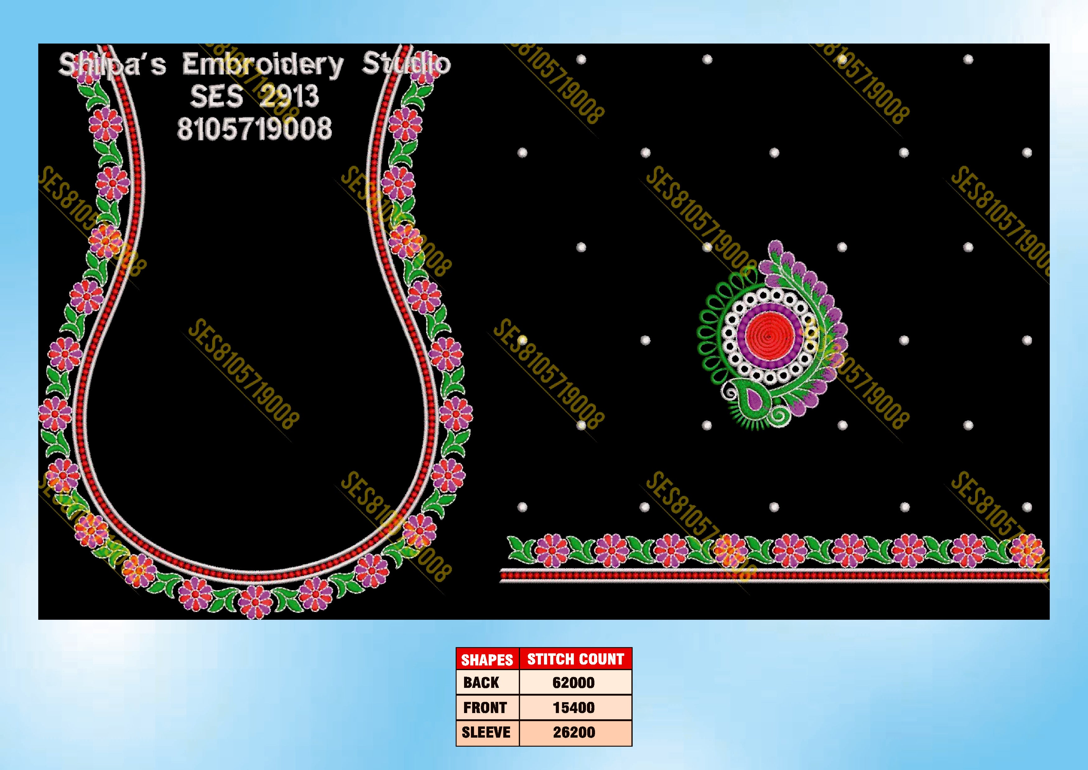 Embroidery Designs 2901-3000 Series