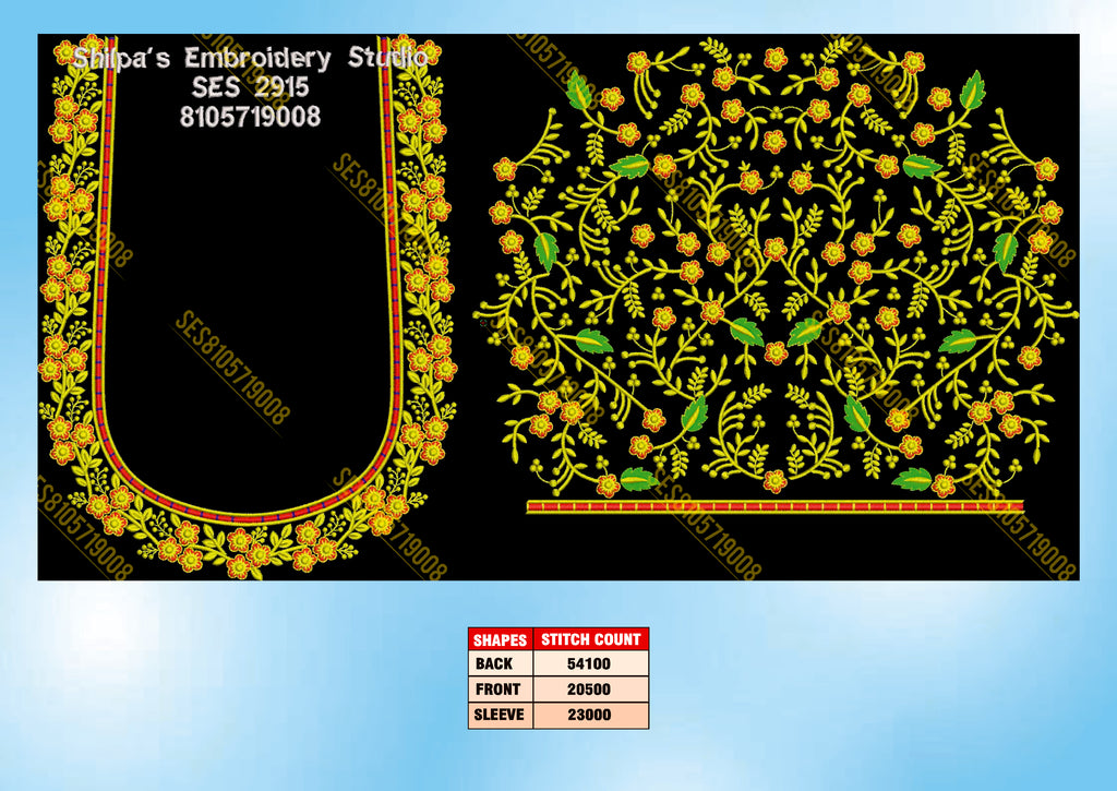 Embroidery Designs 2901-3000 Series