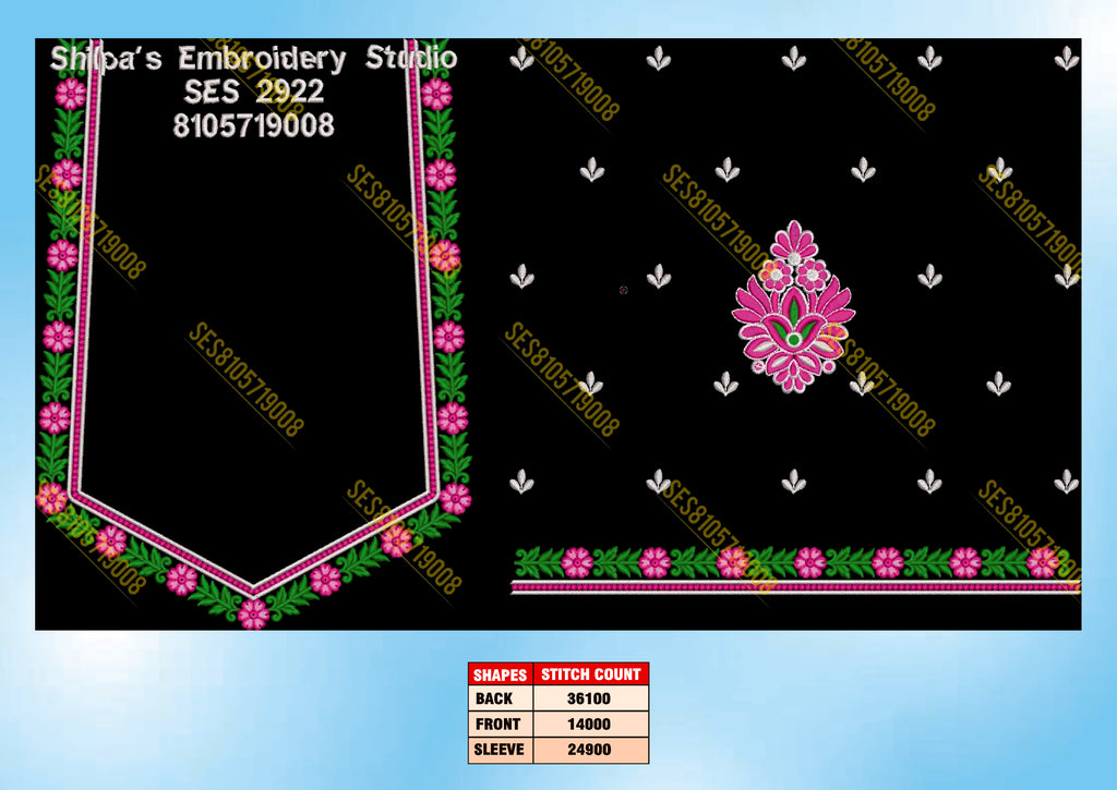 Embroidery Designs 2901-3000 Series