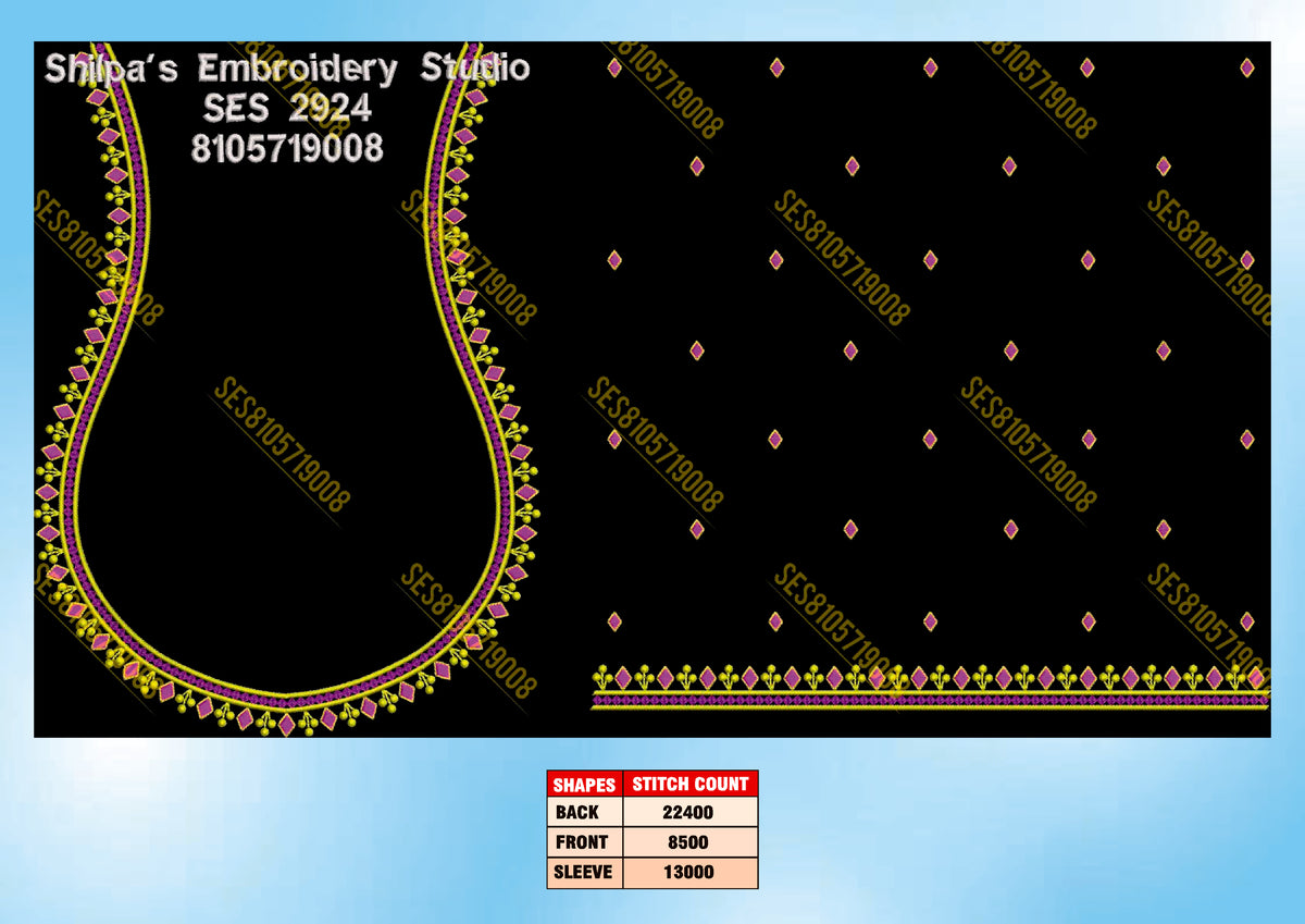 Embroidery Designs 2901-3000 Series