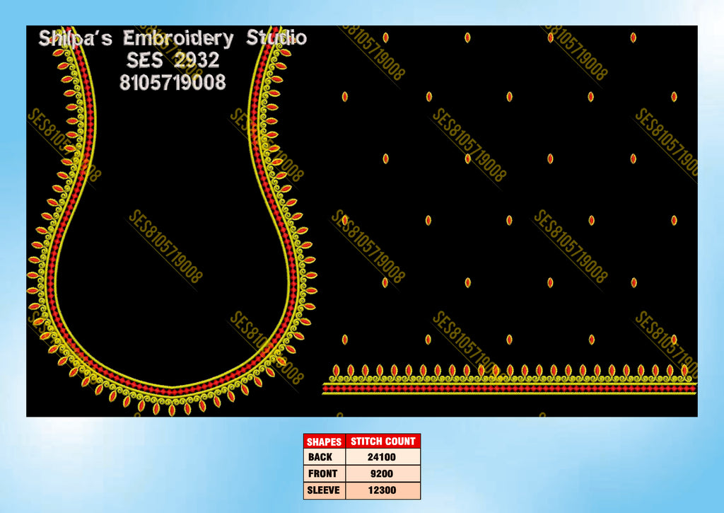 Embroidery Designs 2901-3000 Series