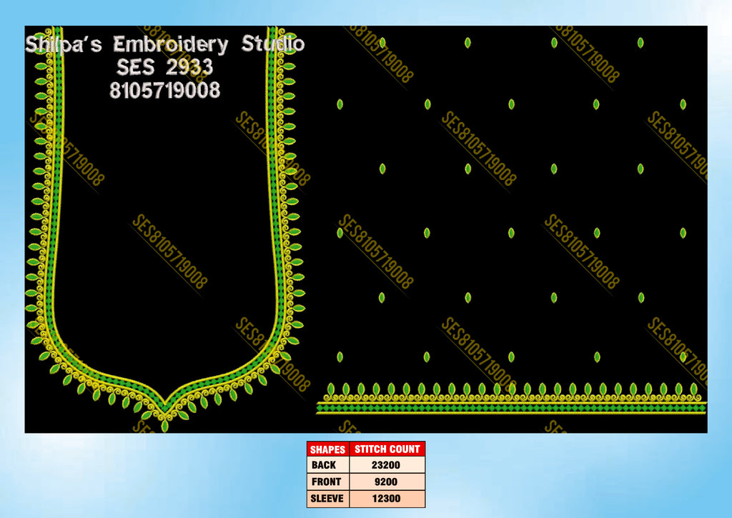 Embroidery Designs 2901-3000 Series