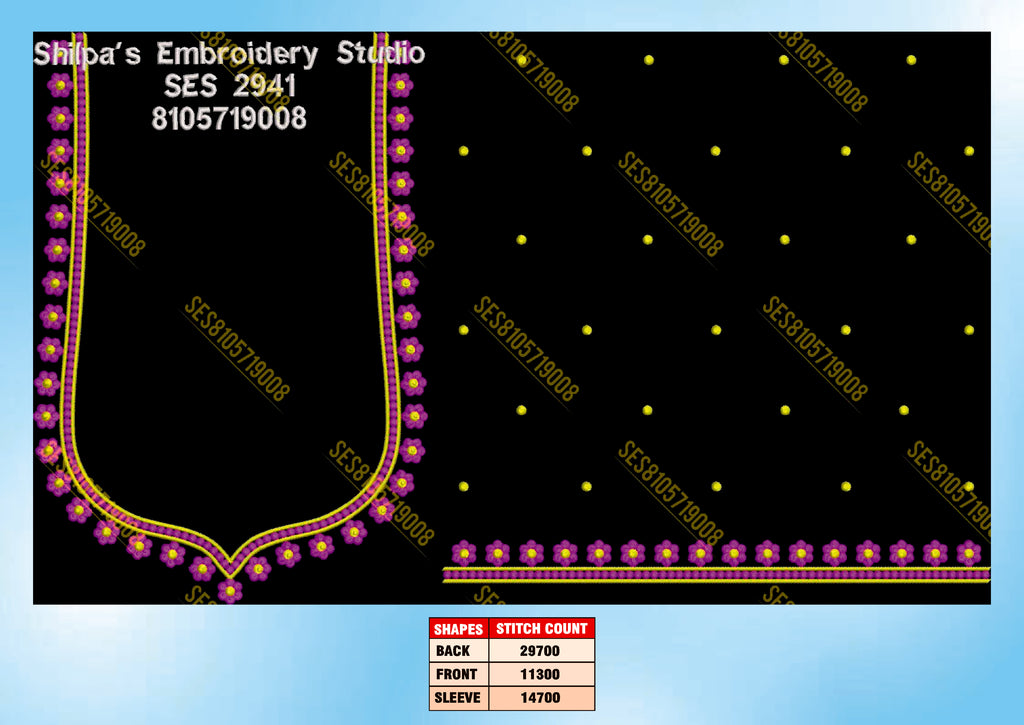 Embroidery Designs 2901-3000 Series