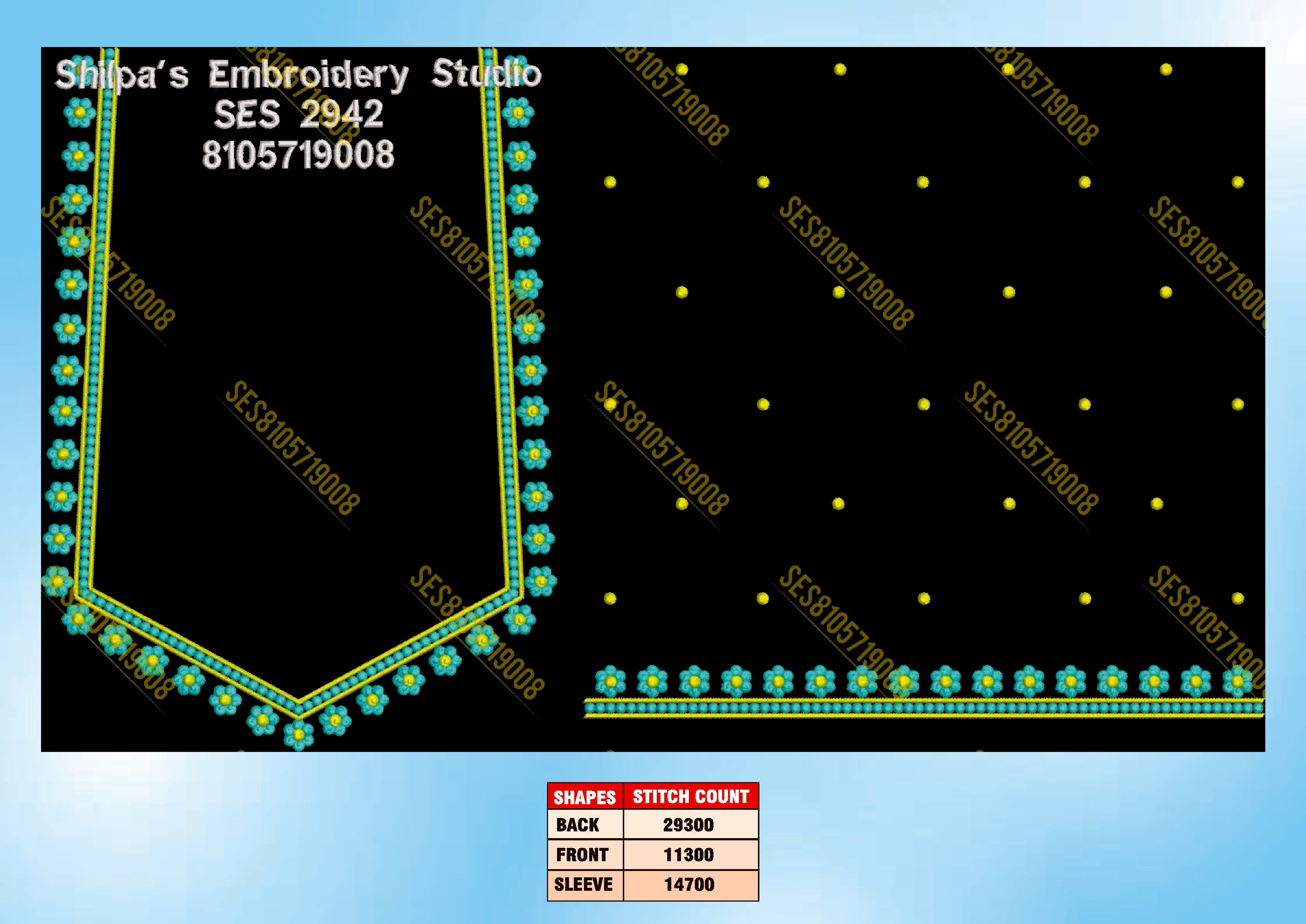 Embroidery Designs 2901-3000 Series