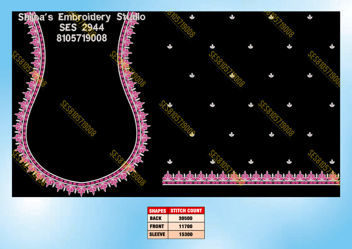 Embroidery Designs 2901-3000 Series