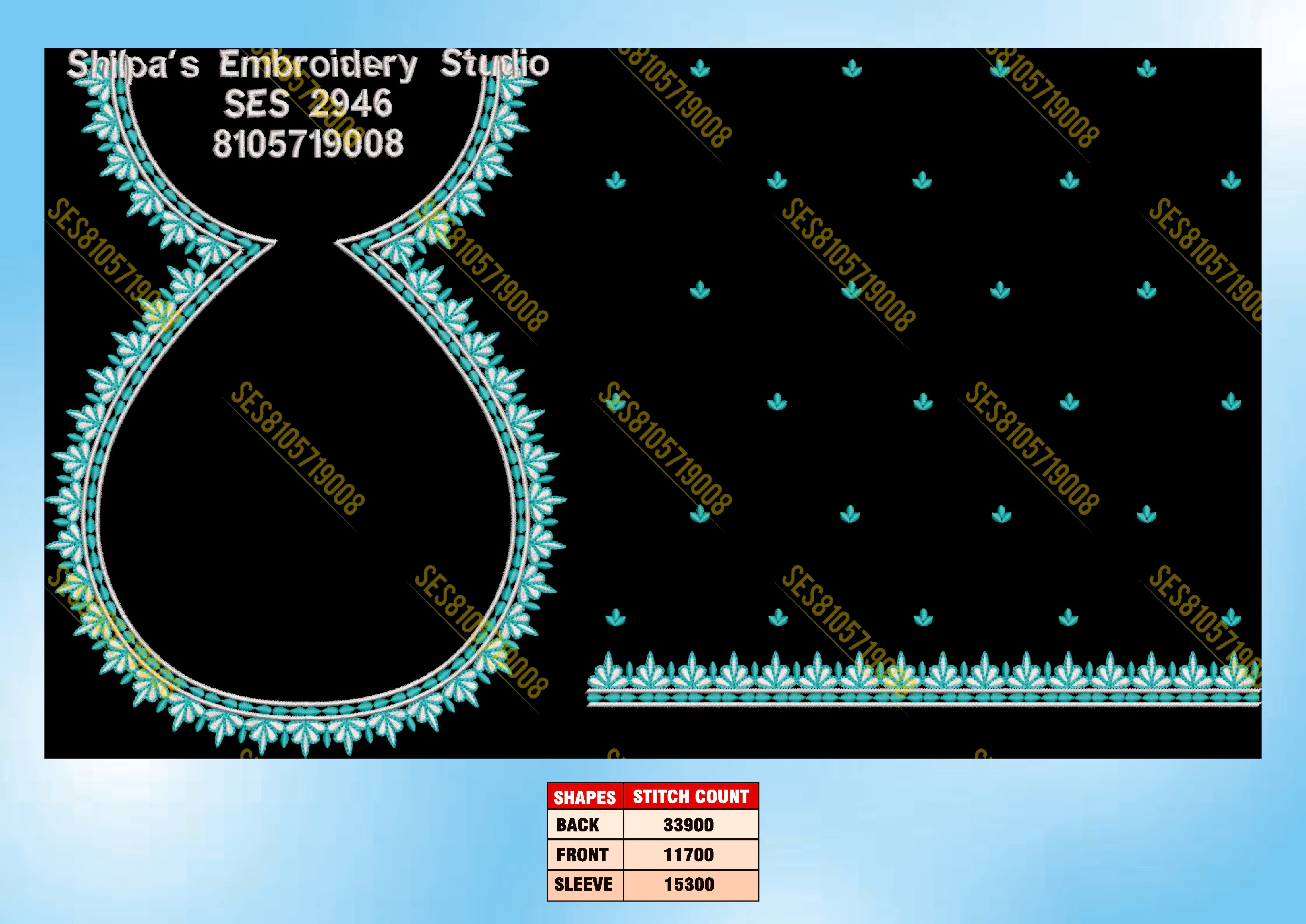 Embroidery Designs 2901-3000 Series