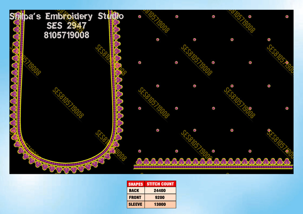 Embroidery Designs 2901-3000 Series
