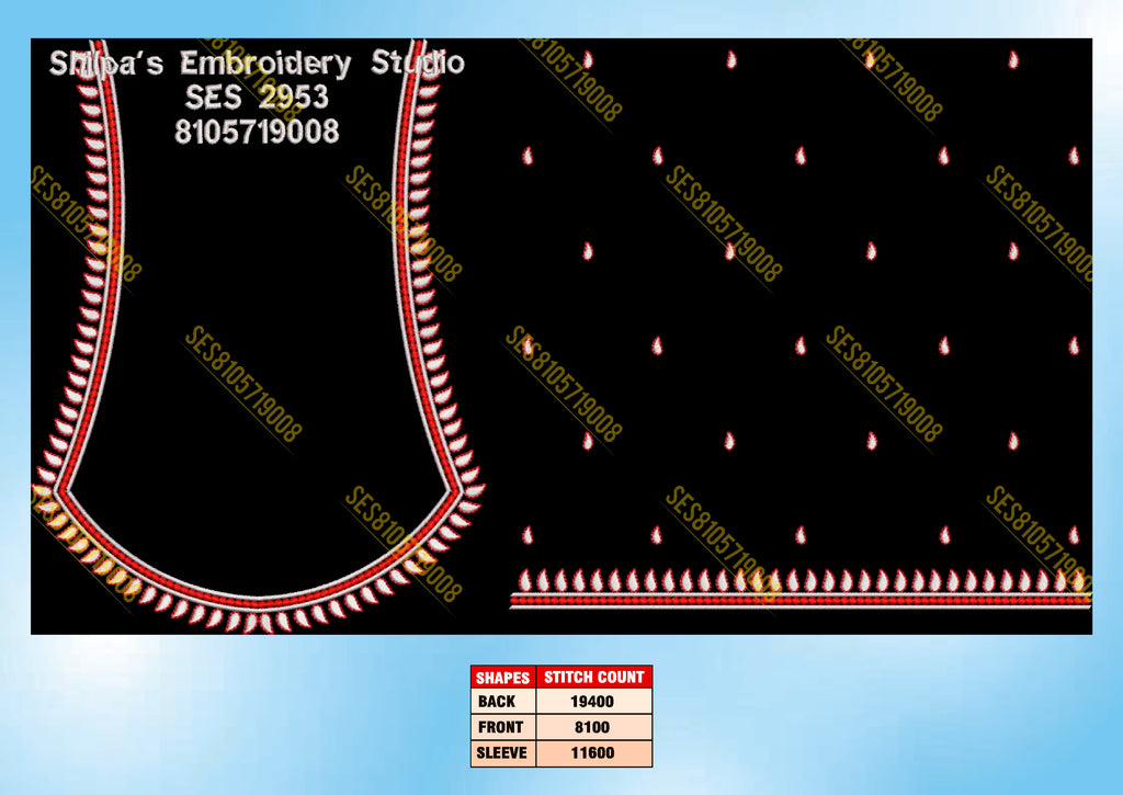 Embroidery Designs 2901-3000 Series