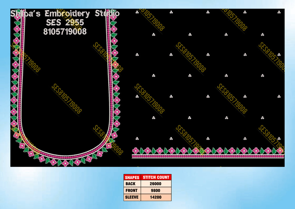Embroidery Designs 2901-3000 Series