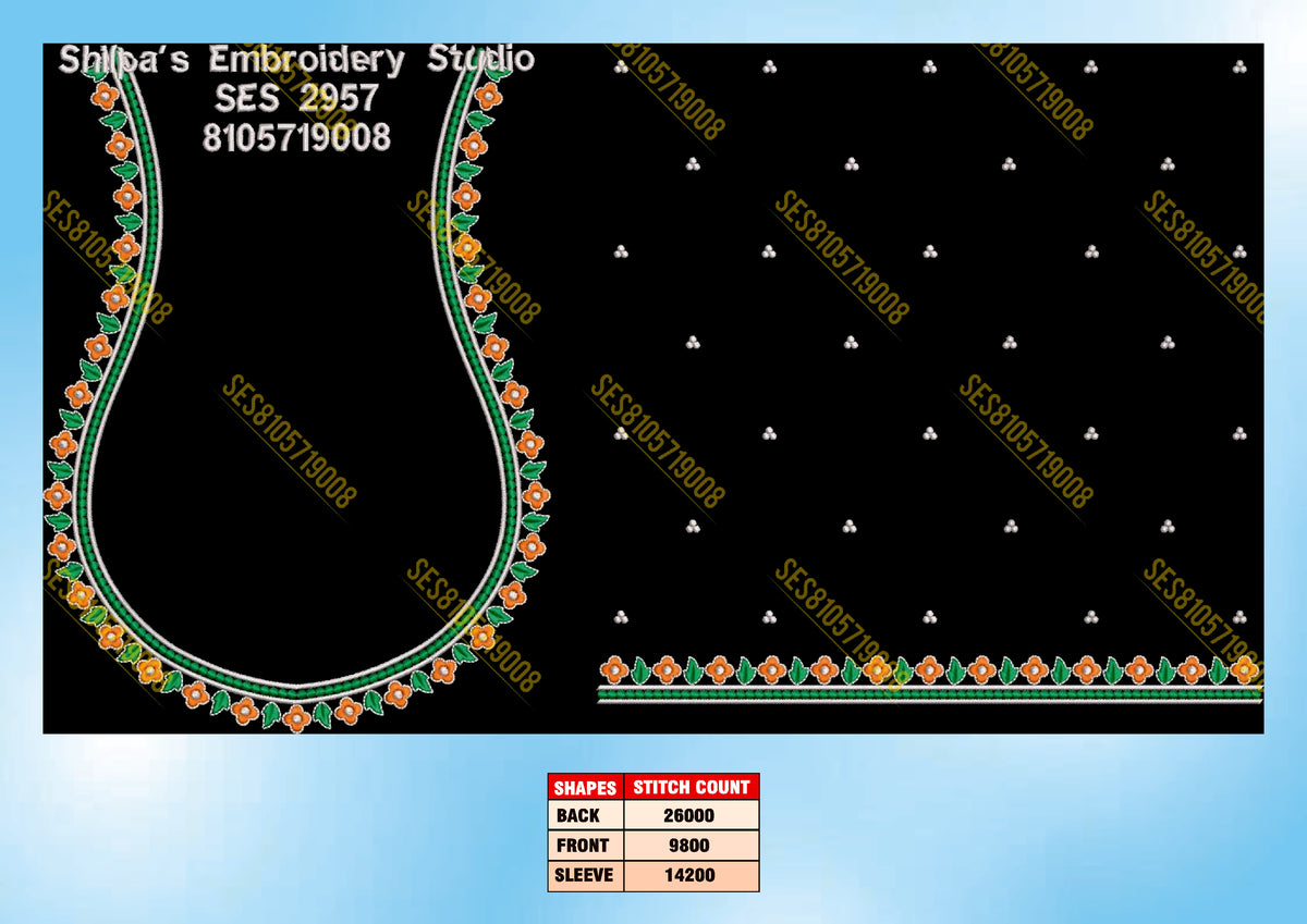 Embroidery Designs 2901-3000 Series