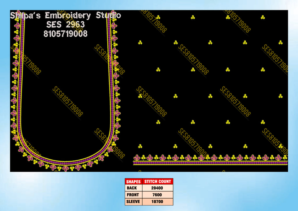 Embroidery Designs 2901-3000 Series