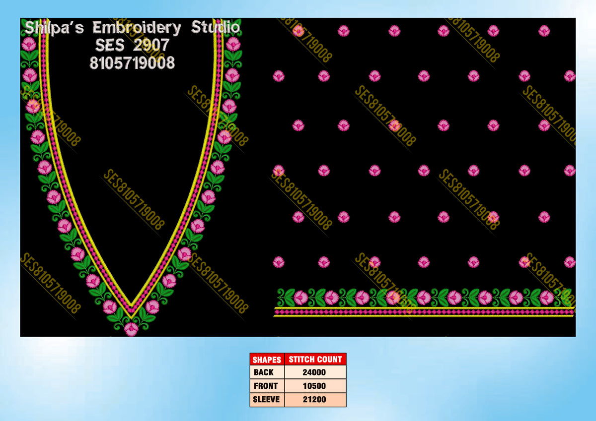 Embroidery Designs 2901-3000 Series