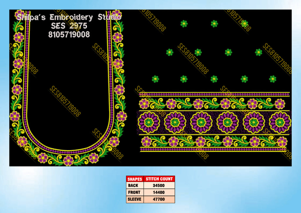Embroidery Designs 2901-3000 Series