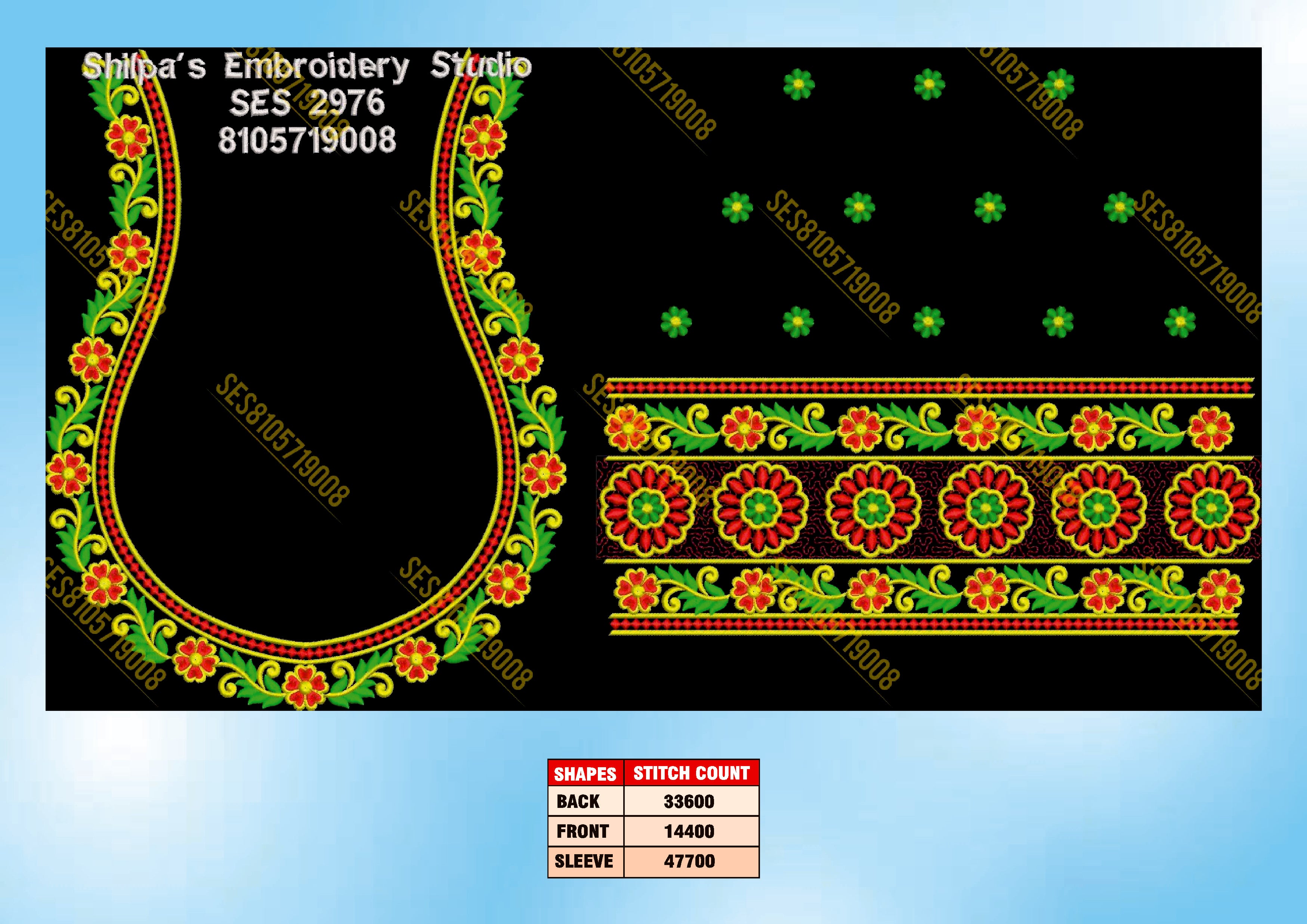 Embroidery Designs 2901-3000 Series