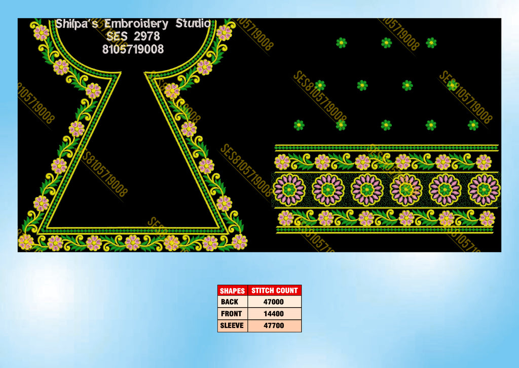 Embroidery Designs 2901-3000 Series