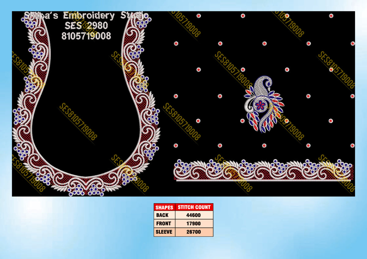 Embroidery Designs 2901-3000 Series