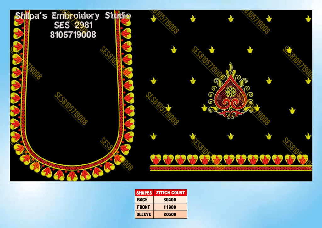 Embroidery Designs 2901-3000 Series