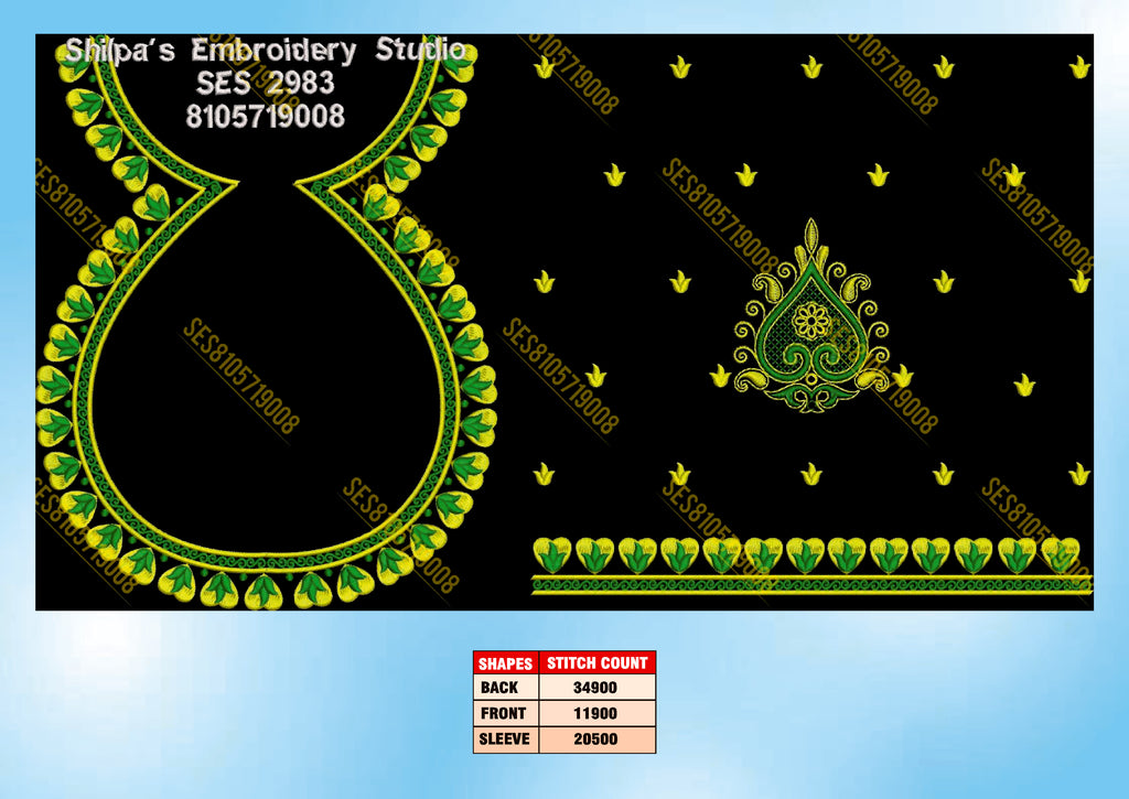 Embroidery Designs 2901-3000 Series