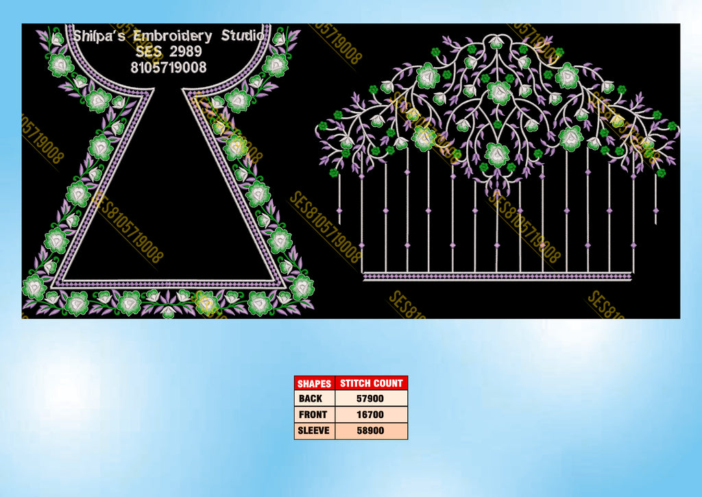Embroidery Designs 2901-3000 Series