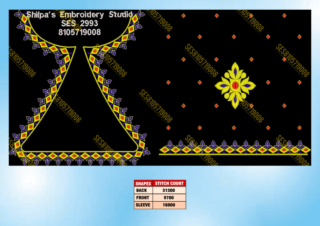 Embroidery Designs 2901-3000 Series