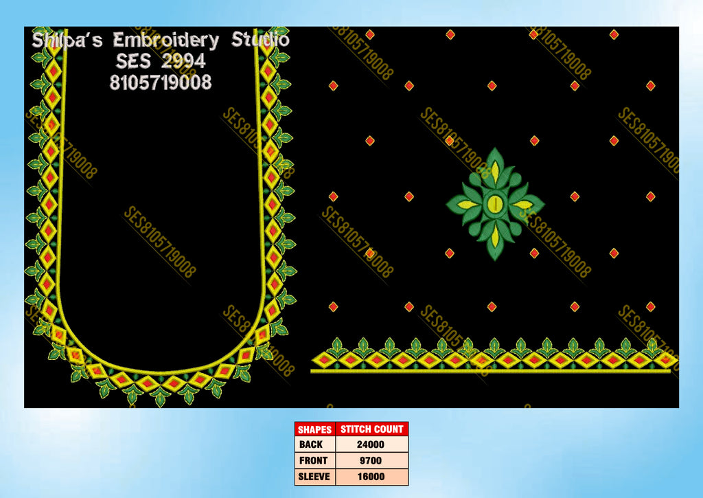 Embroidery Designs 2901-3000 Series