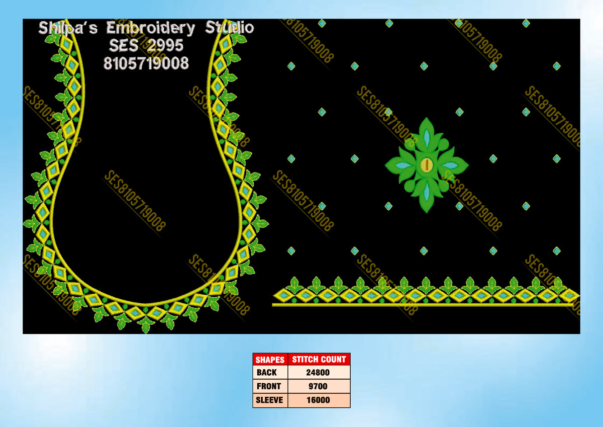 Embroidery Designs 2901-3000 Series